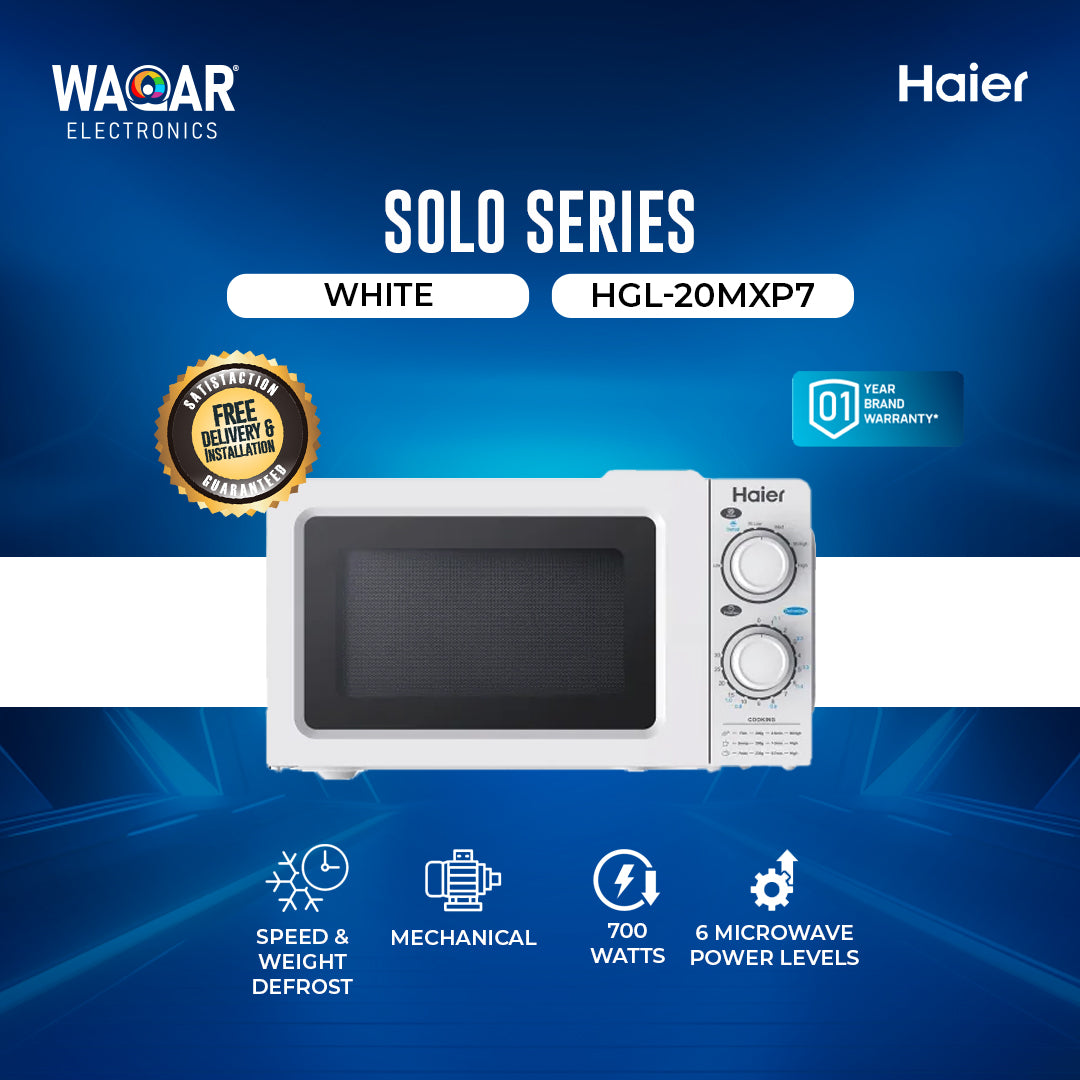 HAIER SOLO SERIES MICROWAVE OVEN HGL 20MXP7