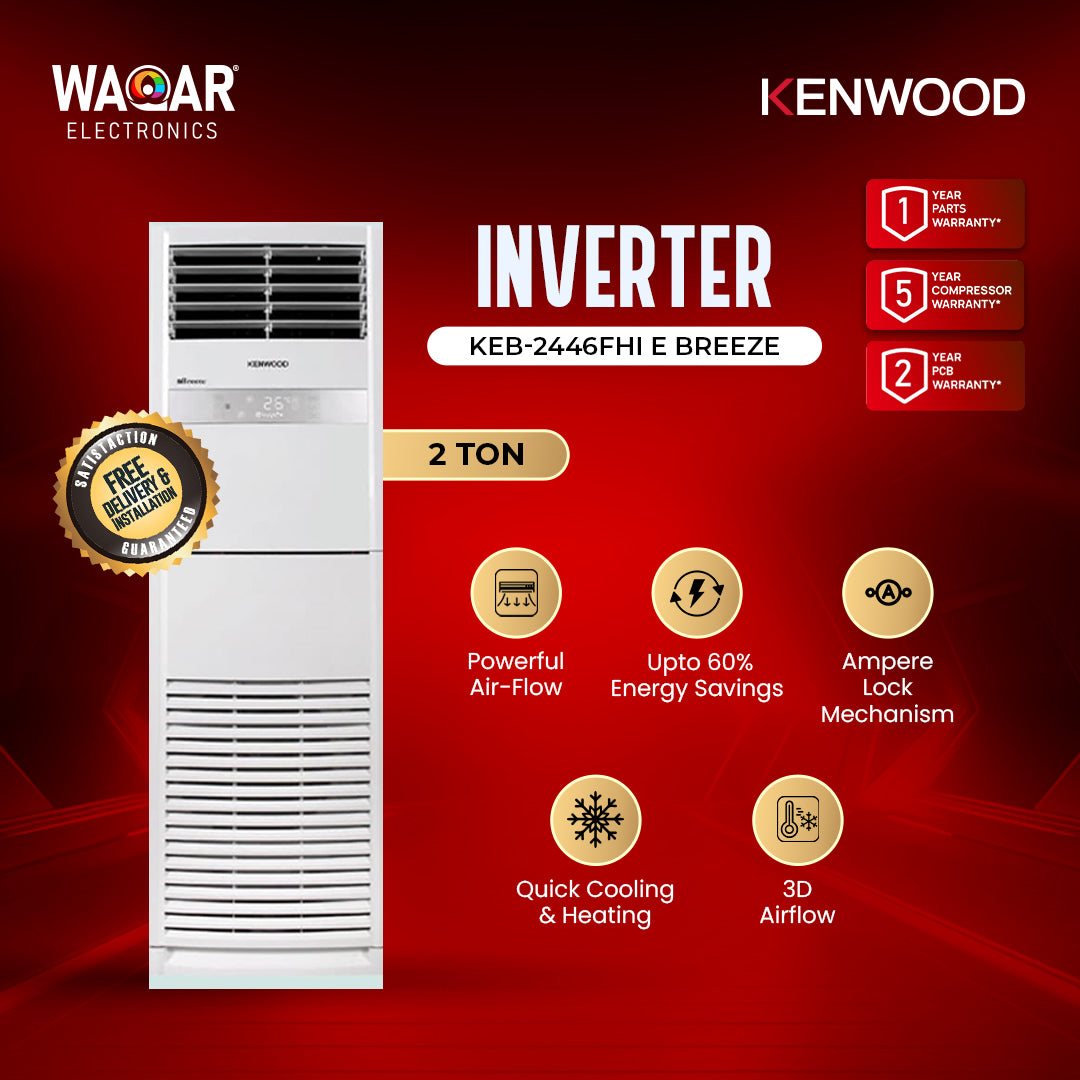 Kenwood KEB 2446FHI E Breeze 2 Ton Floor Stranding