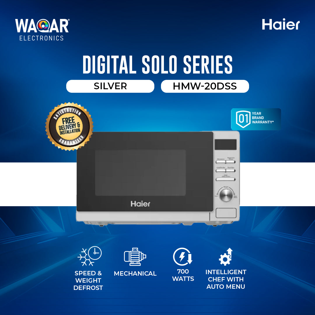 HAIER DIGITAL SOLO SERIES MICROWAVE OVEN HMW 20DSS