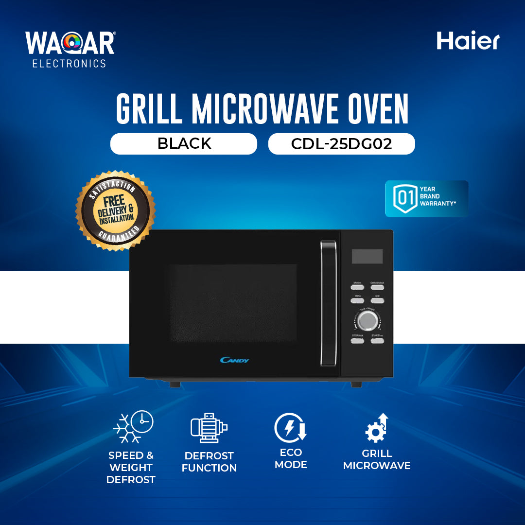 HAIER GRILL MIROWAVE OVEN CDL 25DGO2