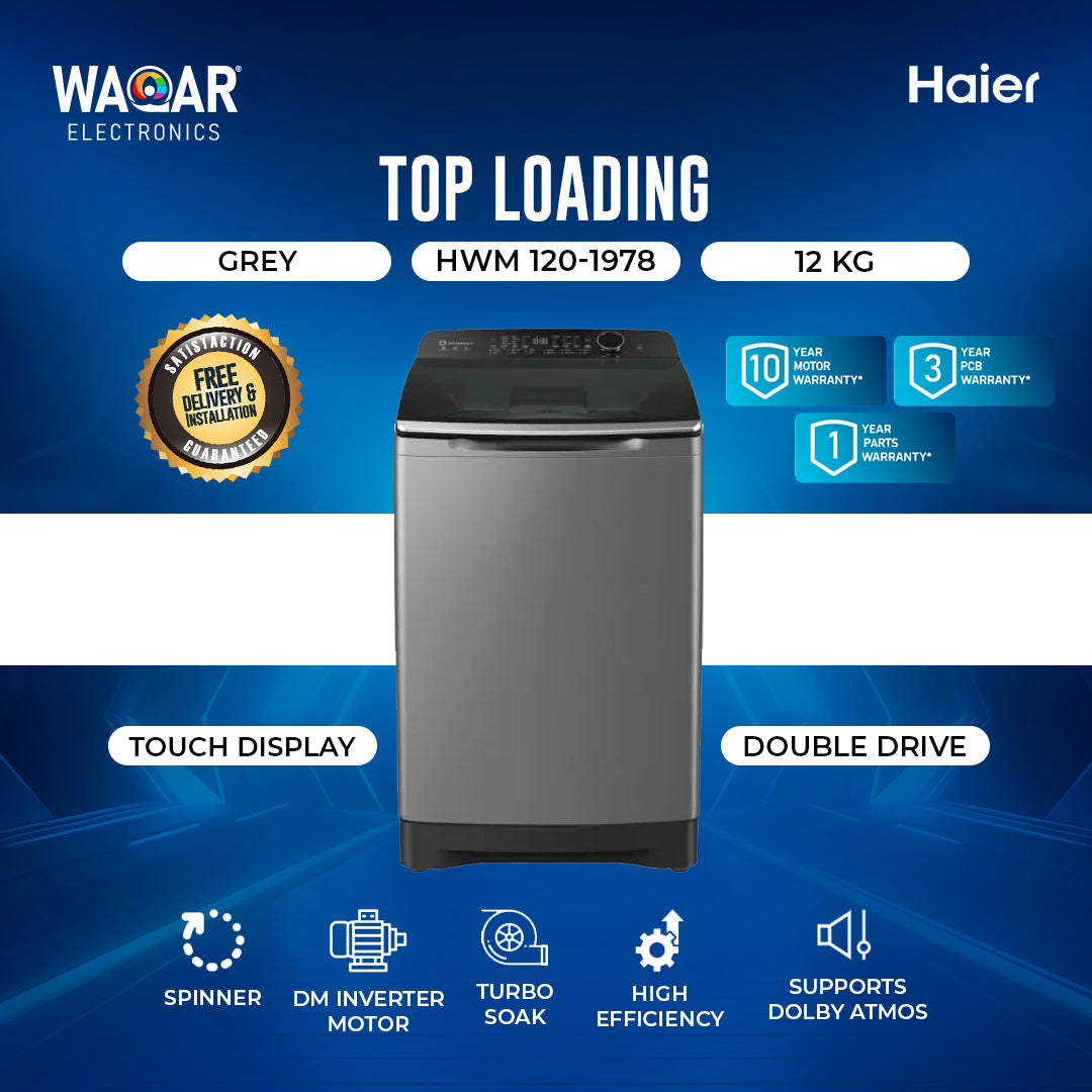 HAIER WASHING MACHINE TOP LOADING HWM 120 1978