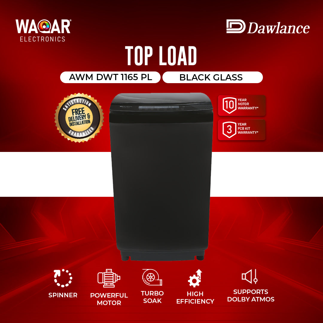 DAWLANCE WASHING MACHINE TOP LOAD DWT 1165 PL
