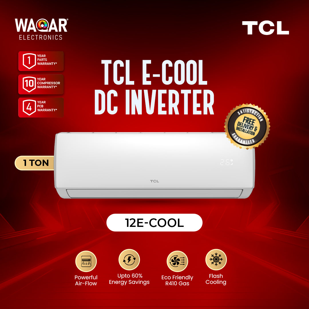 TCL Air Conditioner DC Inverter 1 Ton 12E Cool