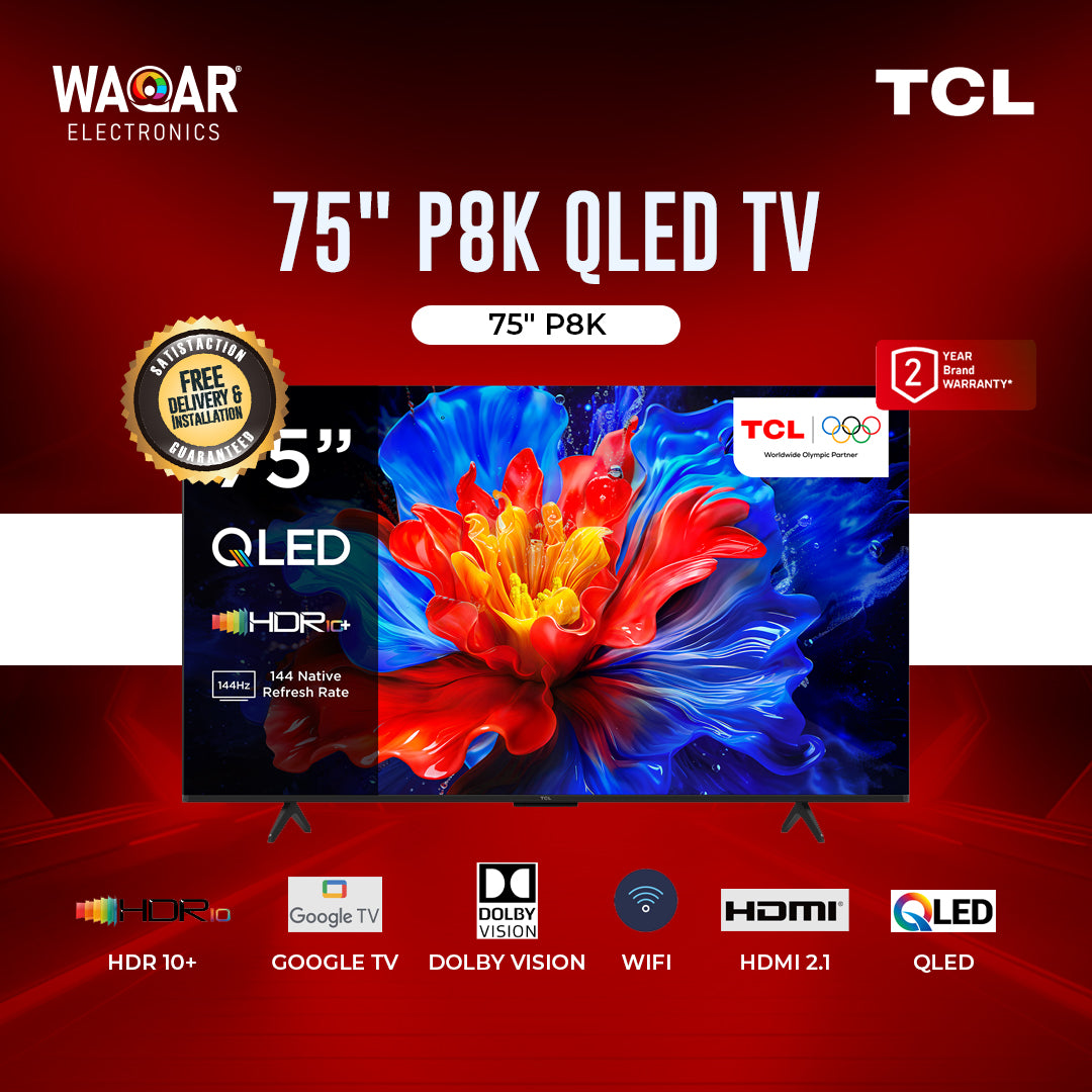 TCL 75 P8K QLED TV