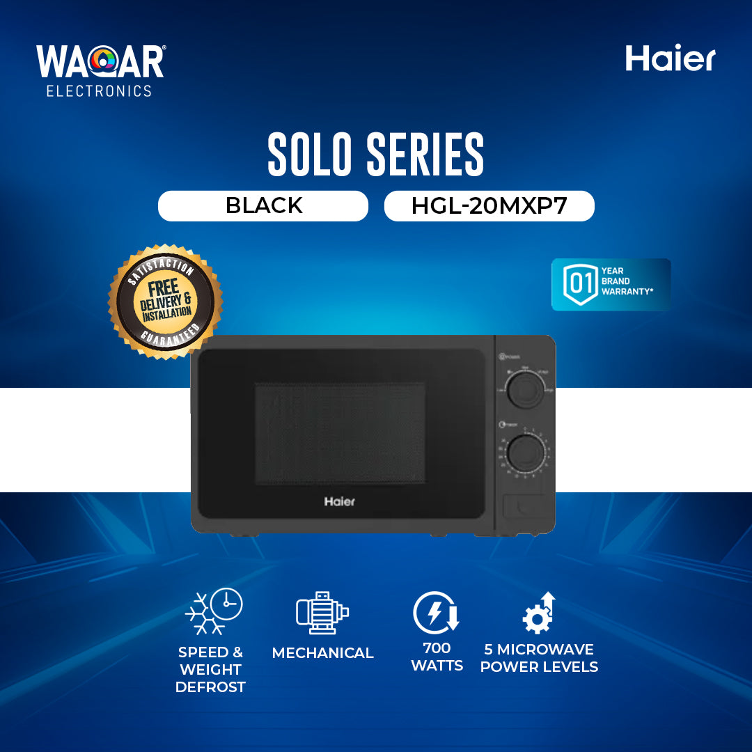 HAIER SOLO SERIES MICROWAVE OVEN HGL 20MXP7