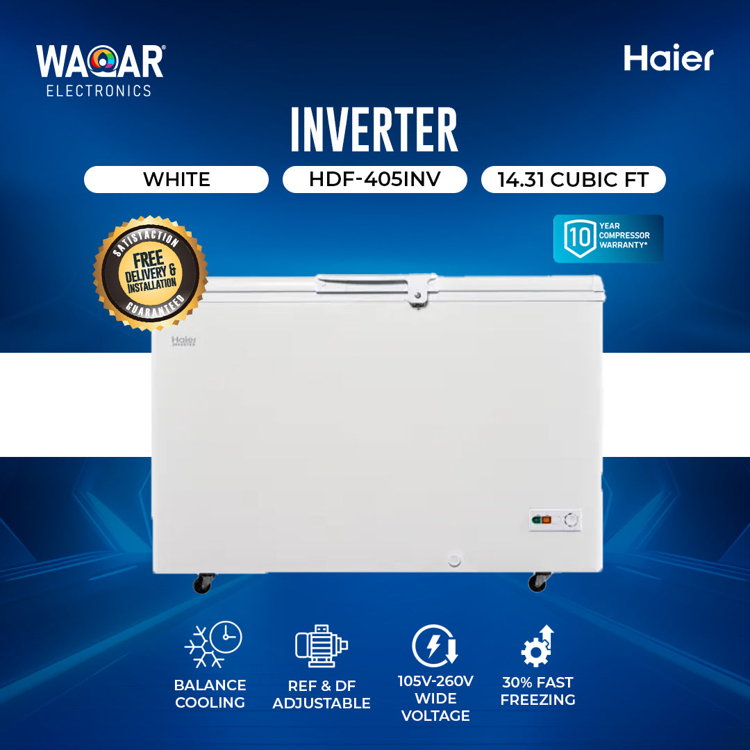 HAIER FREEZER INVERTER HDF 405INV 14.31 CFT