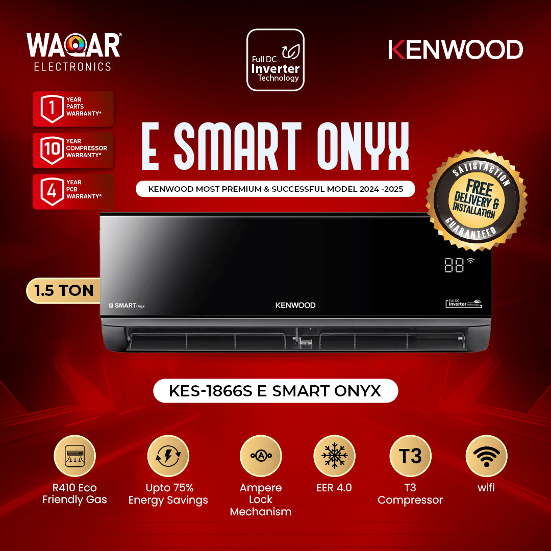 KENWOOD E SMART ONYX KES 1866S 1.5 TON