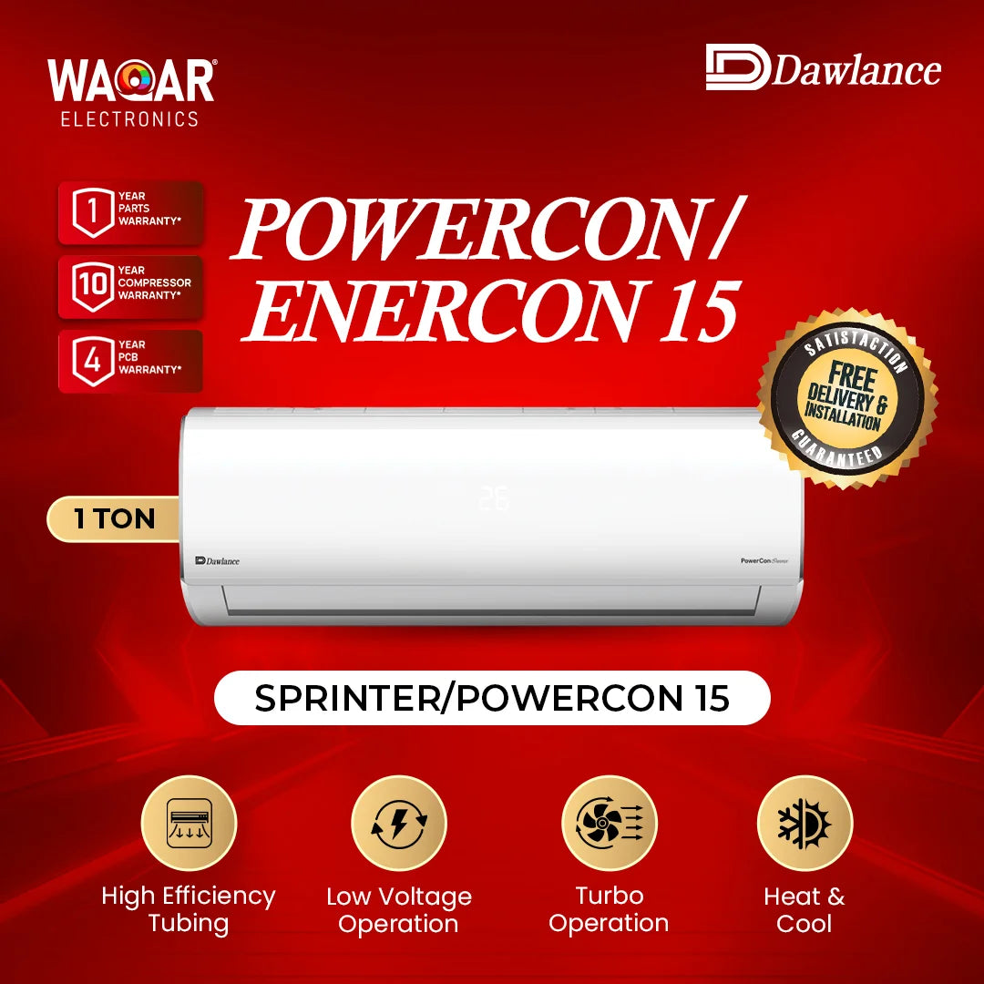 Dawlance 1 Ton Inverter Air Conditioner Powercon 15