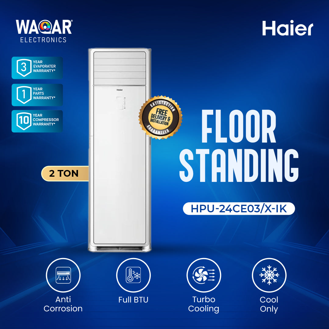 HAIER FLOOR STANDING HPU 24CEO3/X-IK