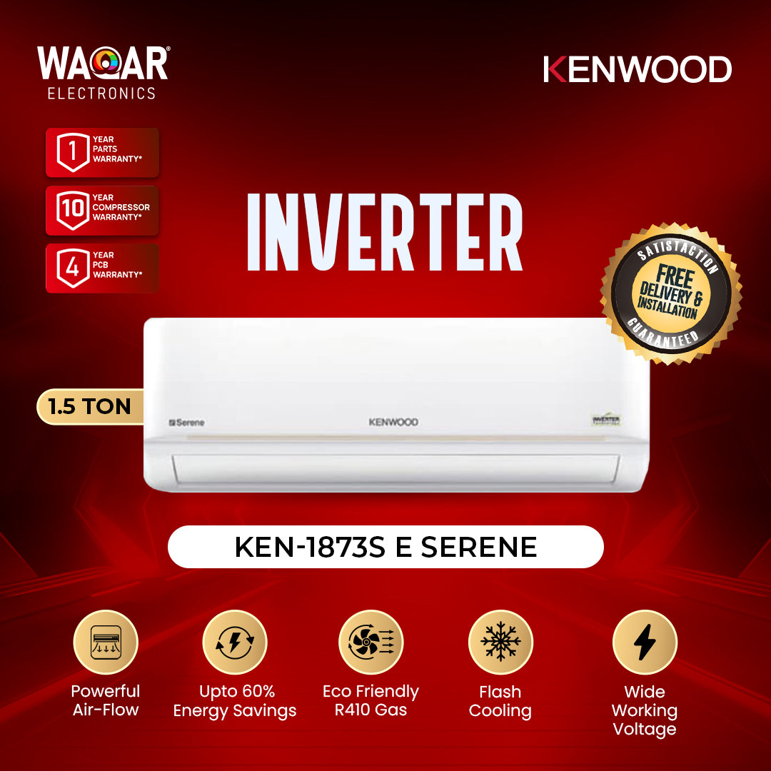 Kenwood KEN 1873S 1.5 Ton E Serene Inverter