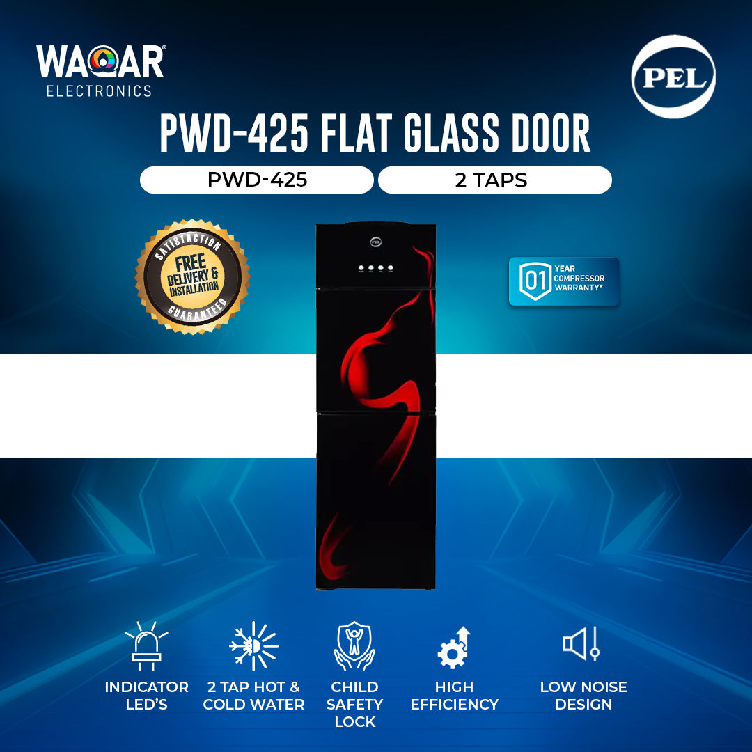 PEL FLAT GLASS DOOR DISPENSER PWD 425