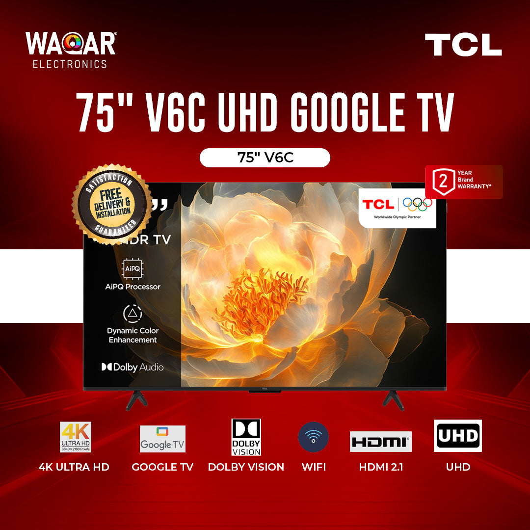 TCL 75 V6C UHD GOOGLE TV