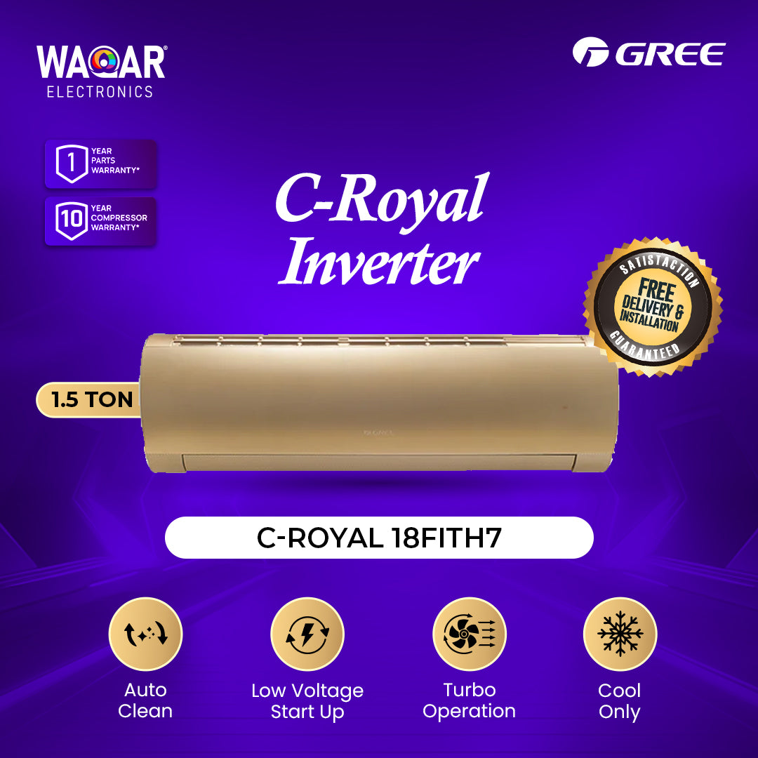 GREE C ROYAL INVERTER 18FITH7 1.5 TON