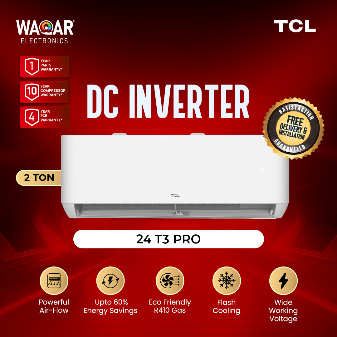 TCL DC INVERTER 24 T3 PRO