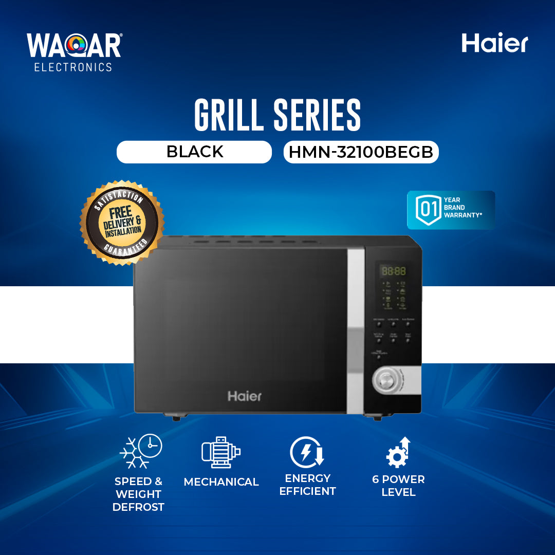 HAIER GRILL SERIES MICROWAVE HMN 32100 BEGB