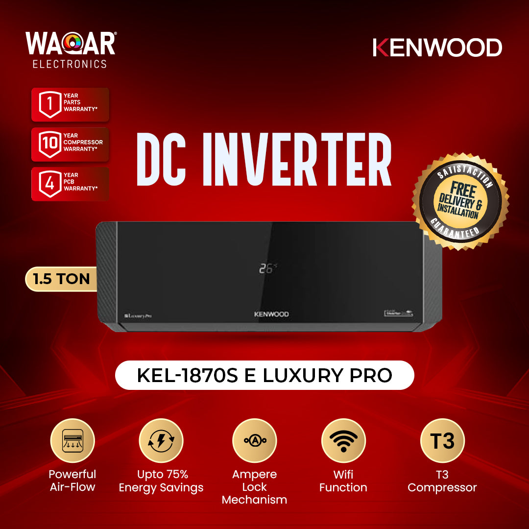 Kenwood KEL 1870S  E Luxury Pro 1.5 Ton