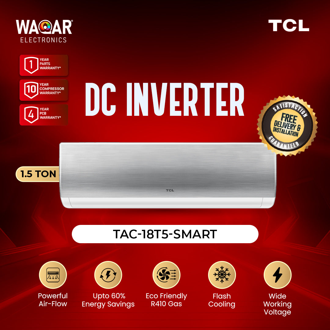 TCL DC INVERTER TAC 18T5 SMART