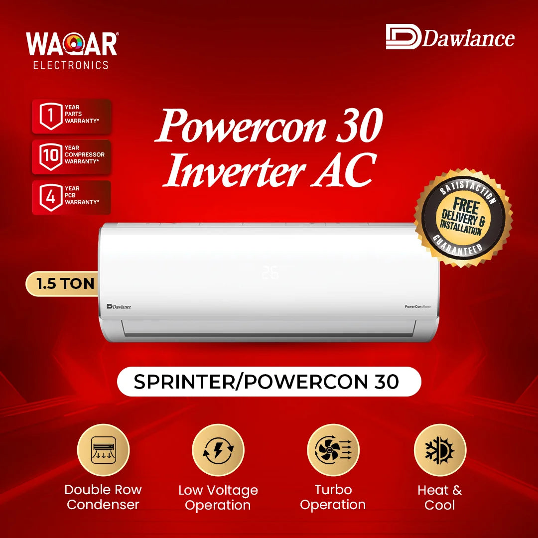 Dawlance 1.5 Ton Power con 30