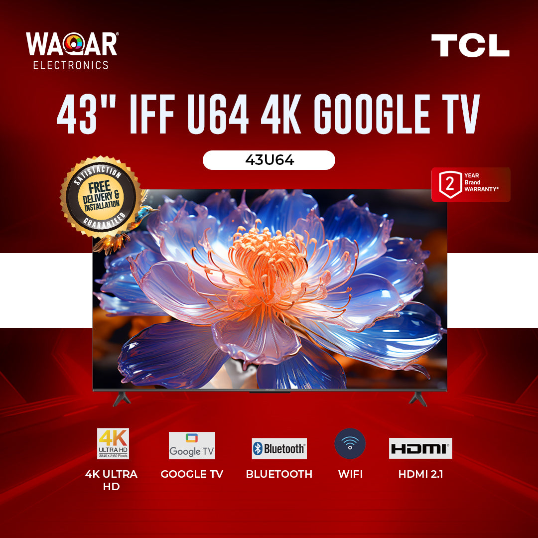 TCL 43iFF U64 4K Google TV