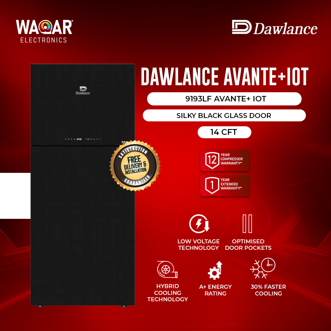 DAWLANCE REFRIGERATOR 9193LF AVANTE+IOT 14 CFT