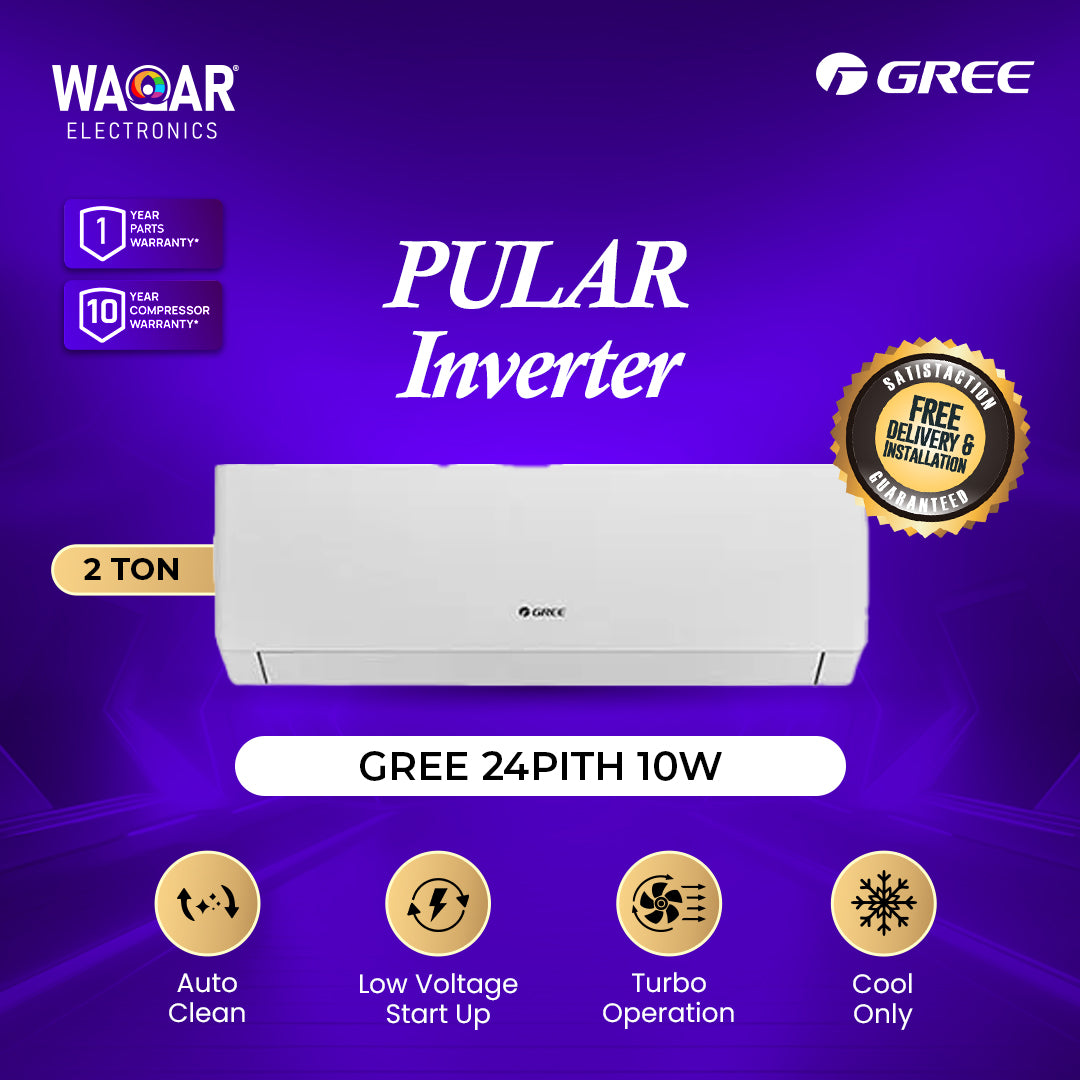 GREE PULAR INVERTER 24PITH 10W 2 TON