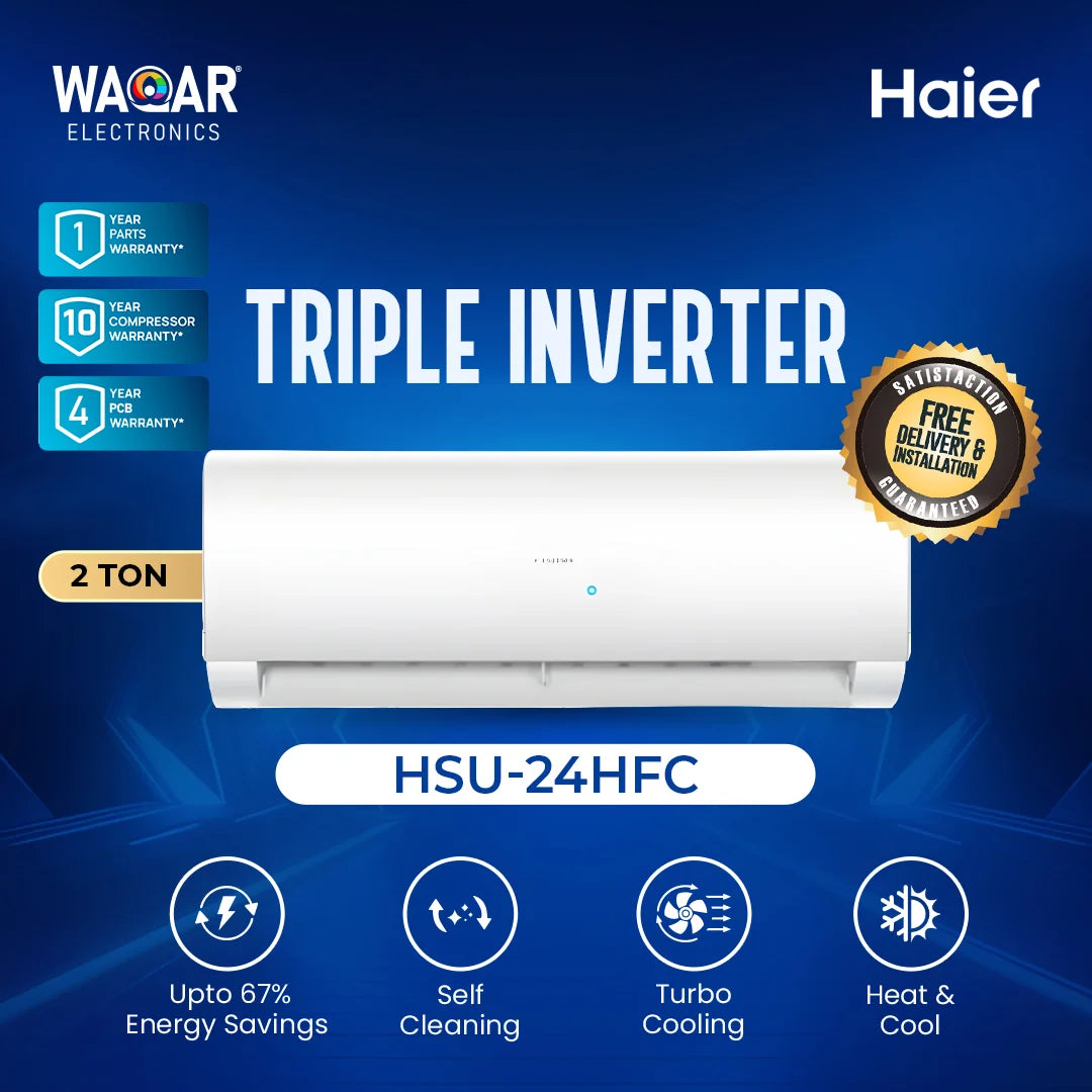 Haier 2 Ton DC Inverter AC  Model 24HFC