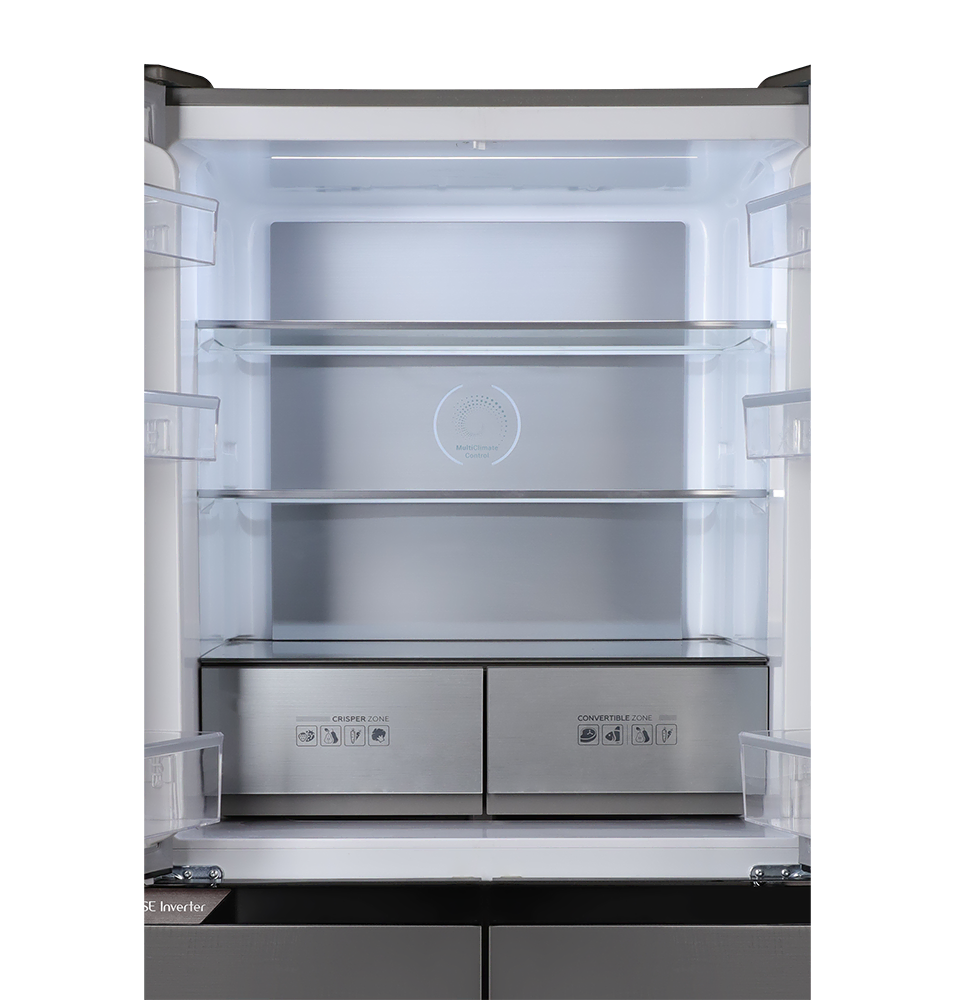 DAWLANCE REFRIGERATOR GLASS DORR INVERTER DMD 7950 INV GD 22 CFT