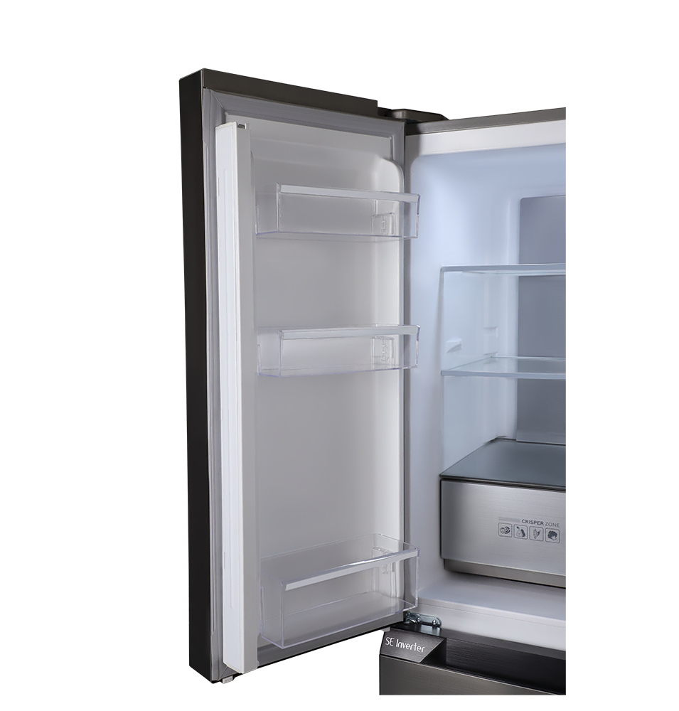 DAWLANCE REFRIGERATOR GLASS DORR INVERTER DMD 7950 INV GD 22 CFT